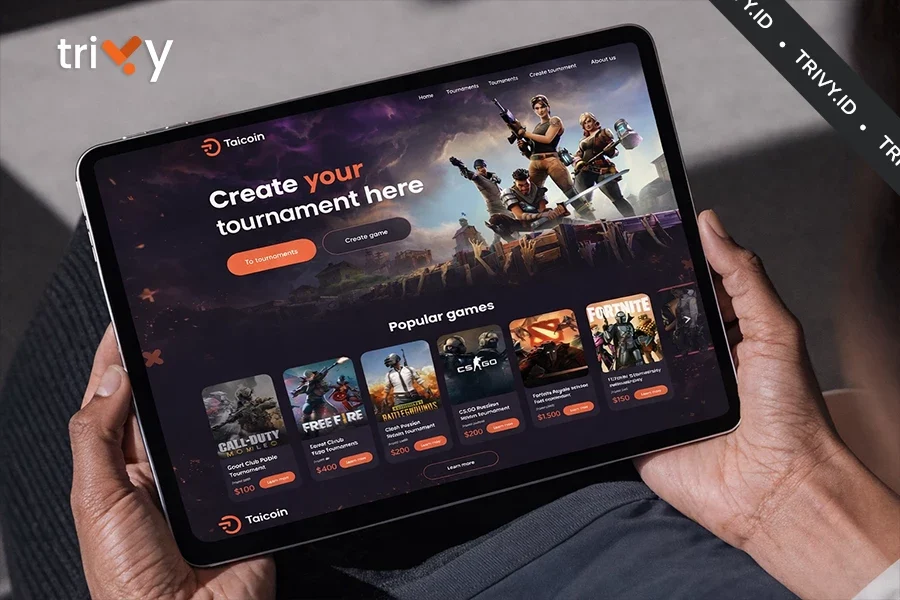 Jasa pembuatan Website Top Up Game murah